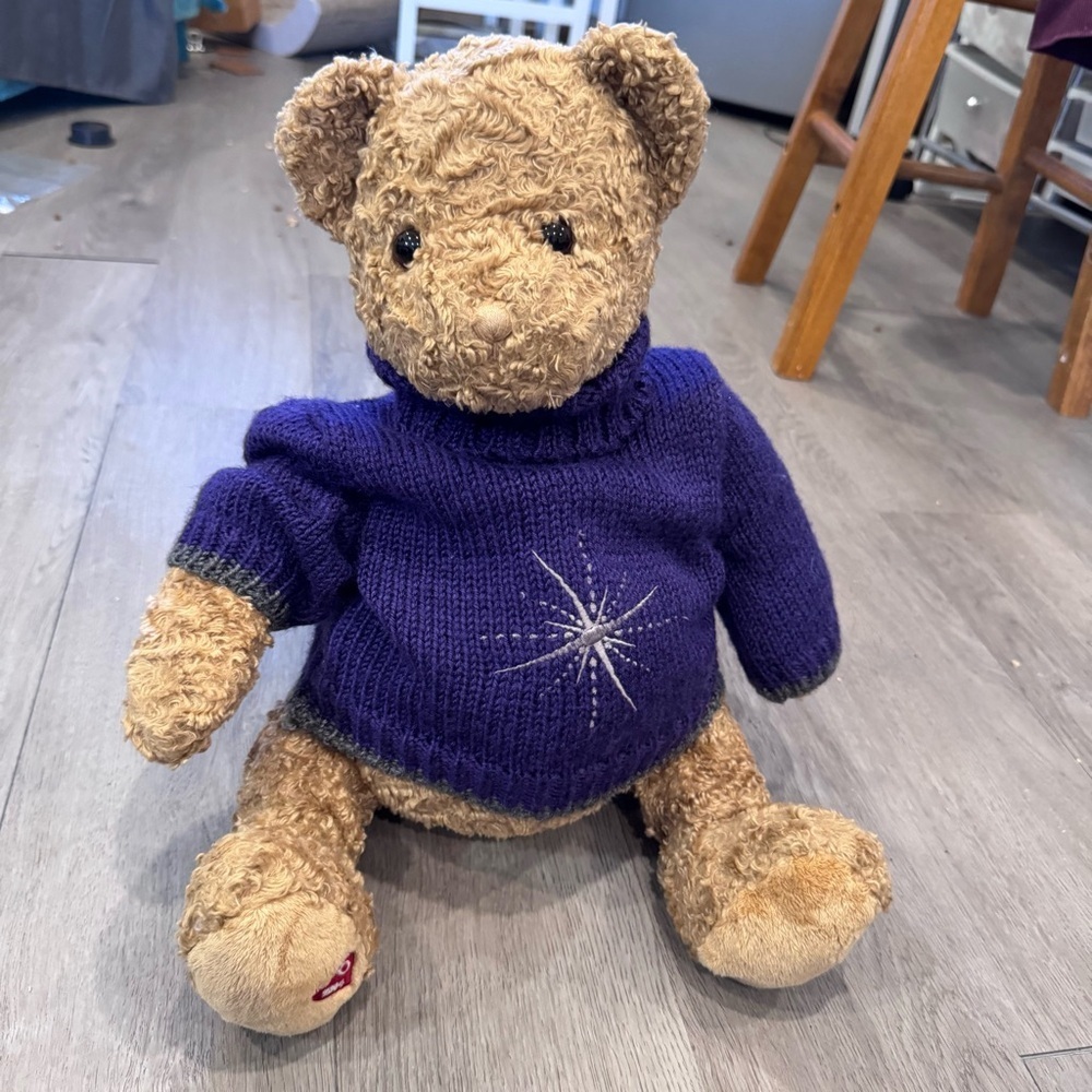 2004 Gund Bloomingdale's Little Brown Bear Teddy Plush 44569 16" Tall
